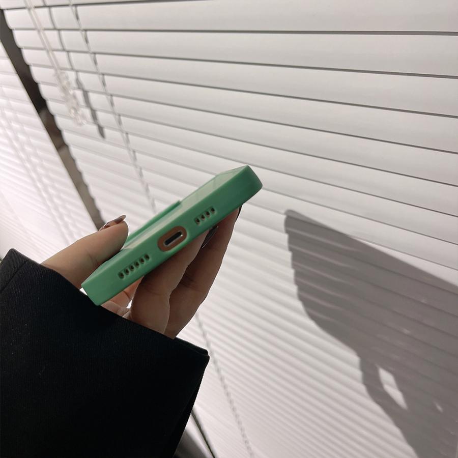 iPhoneケース アイフォンケース iPhone13 pro promax 7.8.se  韓国 おしゃれ グリーン人気 スマホケース オススメ |  | 04