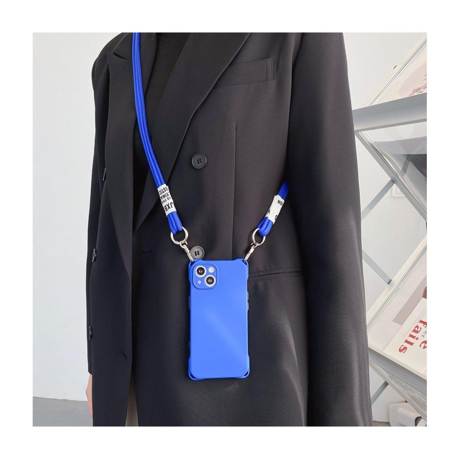 スマホショルダー iPhoneケース アイフォンケース iPhone13 iPhone12 pro promaxストラップ付 韓国 おしゃれ 人気 スマホケース オススメ メンズ レディース |  | 02