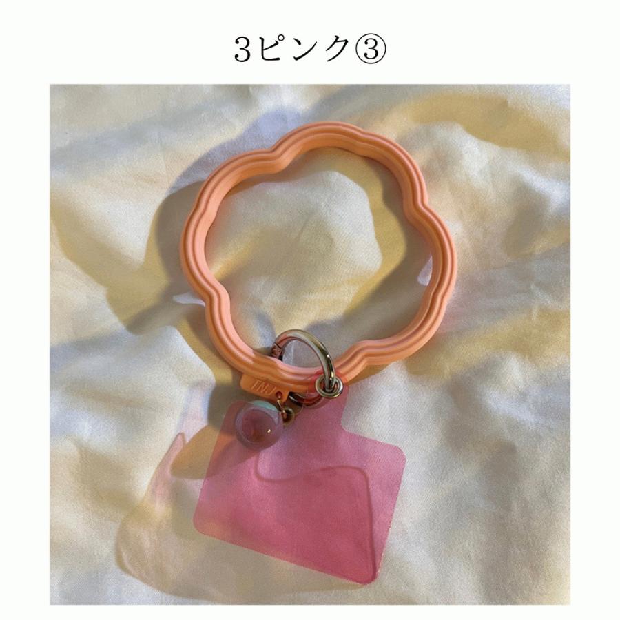 リングストラップ ストラップ スマホストラップ 無地 フラワー シリコンリング 韓国 おしゃれ シンプル レディース スマホ iPhone対応 レディース メンズ ギフト |  | 03