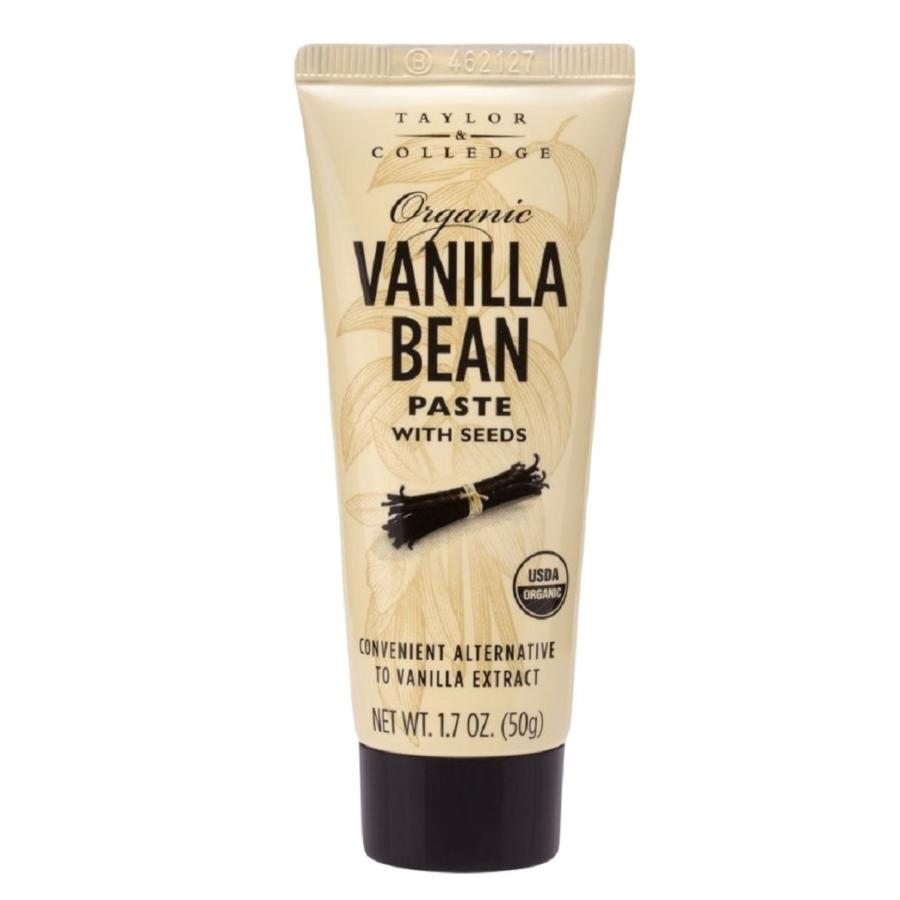 テイラー＆カレッジ オーガニックバニラビーンズペースト 50g : SKY