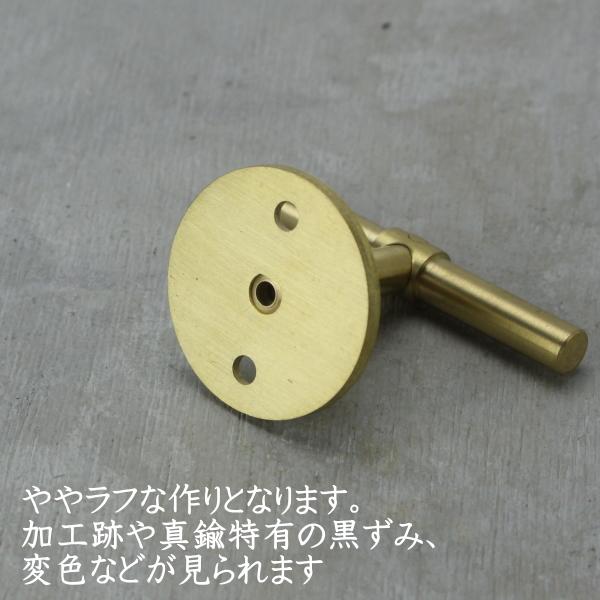 ツーウェイフック フック 真鍮 金具 壁掛け 小物掛け おしゃれ 金色