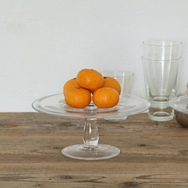 ケーキスタンド 食器 器 コンポート皿 ガラス おしゃれ リューズガラス