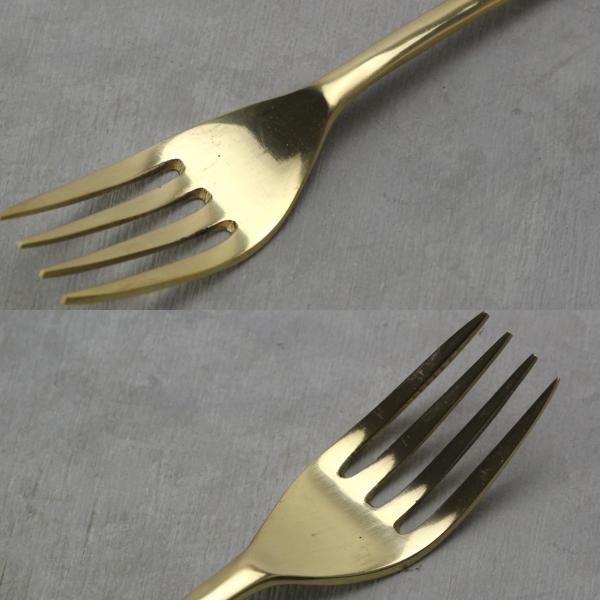 スプーン フォーク 真鍮 おしゃれ カトラリー シンプル 大きい