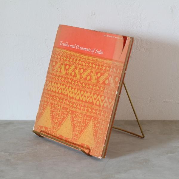 ブックスタンド 本立て 卓上 真鍮 おしゃれ タブレットスタンド