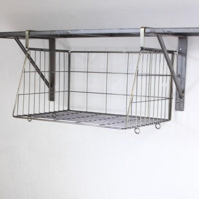 アイアン　ハンギング　かご　吊り下げ 楽天市場】戸棚下 ラック 収納 吊り下げ ハンギング バスケット