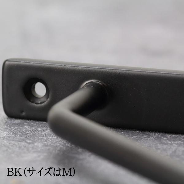 棚受け金具 アイアン おしゃれ 黒 金色 三角 DIY L 28cm 単品