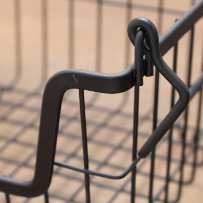 ワイヤーバスケット かご おしゃれ アイアン スタッキング 積み重ね