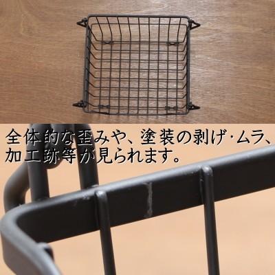 ワイヤーバスケット かご おしゃれ アイアン スタッキング 積み重ね