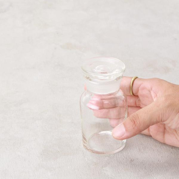 メディシンボトル ガラス瓶 小瓶 蓋付き おしゃれ 容器 ディスプレイ