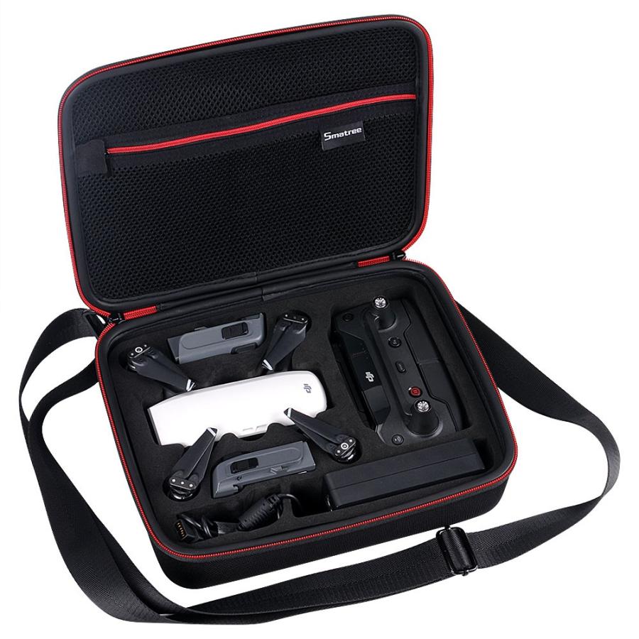 Smatree D400 DJI Spark Drone用収納ケース【クリーニングクロス付き 