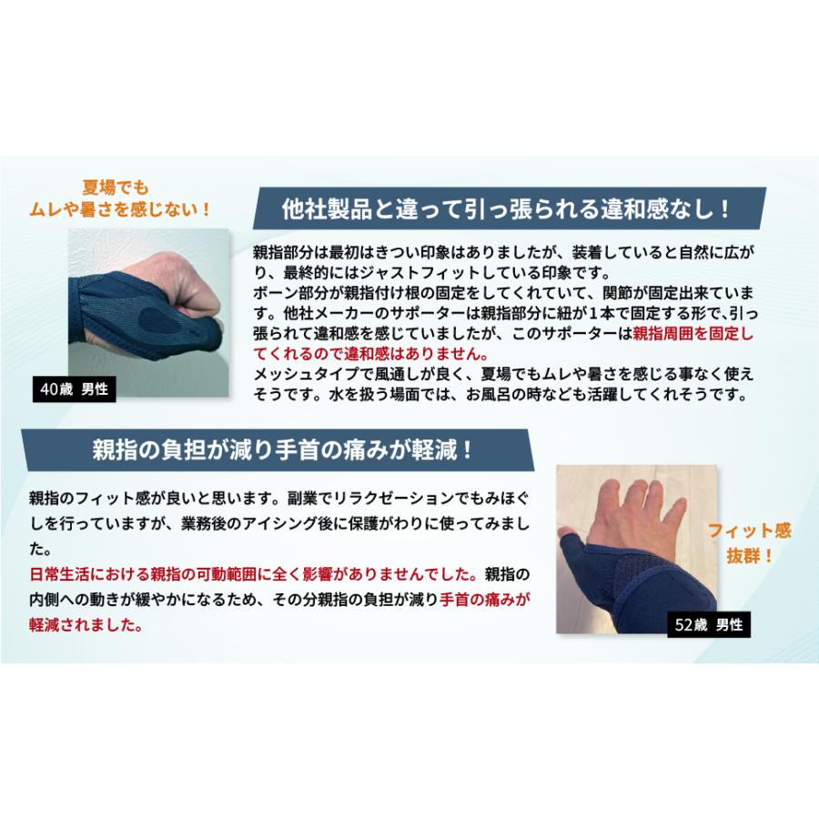 メッシュの手首サポーター 理学療法士監修 日本製  快適 メッシュ素材 簡単装着 水仕事 デスクワーク レディース メンズ 男女兼用【送料無料】 |  | 08
