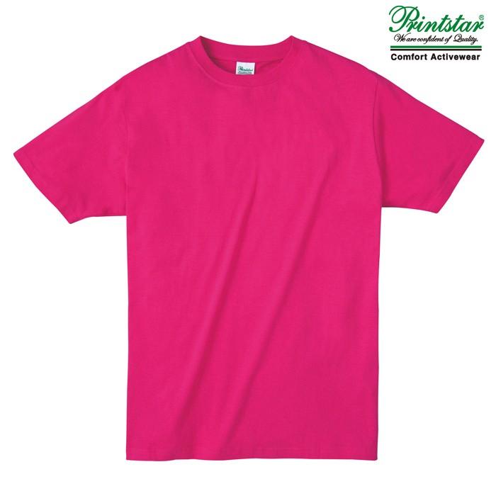 メンズ tシャツ 半袖 ライトウェイト 4.0オンス 無地 ホットピンク S サイズ 083-BBT｜trend-i