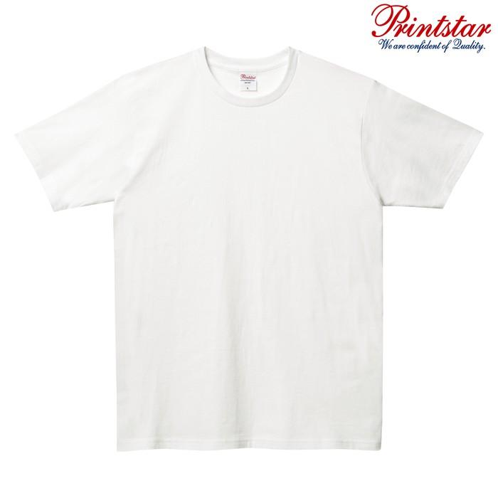 Printstar メンズ tシャツ 半袖 5.0オンス 無地 オフホワイト M サイズ 