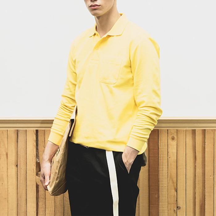 Printstar メンズ ポロシャツ 長袖 鹿の子 ポケット付き 5.8 Printstar メンズ ポロシャツ 長袖 鹿の子 ポケット付き 5.8