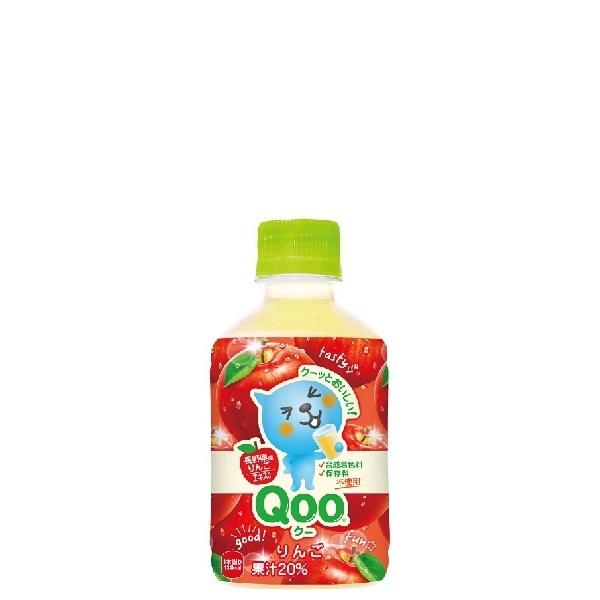 Qoo ミニッツメイド クー りんご 280ml PET 1ケース × 24本 合計 Qoo ミニッツメイド クー りんご 280ml PET 1ケース × 24本 合計