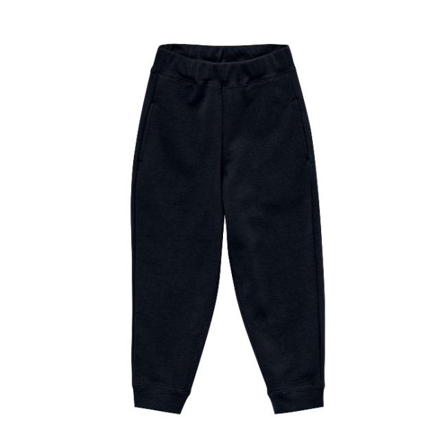 スウェットパンツ スエット キッズ 子供服 裏パイル 10.0oz 130 サイズ ネイビー 無地 ユナイテッドアスレ CAB｜trend-i