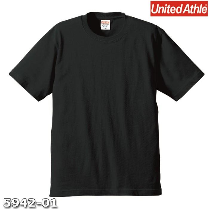 Ｔシャツ 半袖 メンズ プレミアム 6.2oz XXXL サイズ ブラック ビック 大きいサイズ 無地 ユナイテッドアスレ CAB｜trend-i