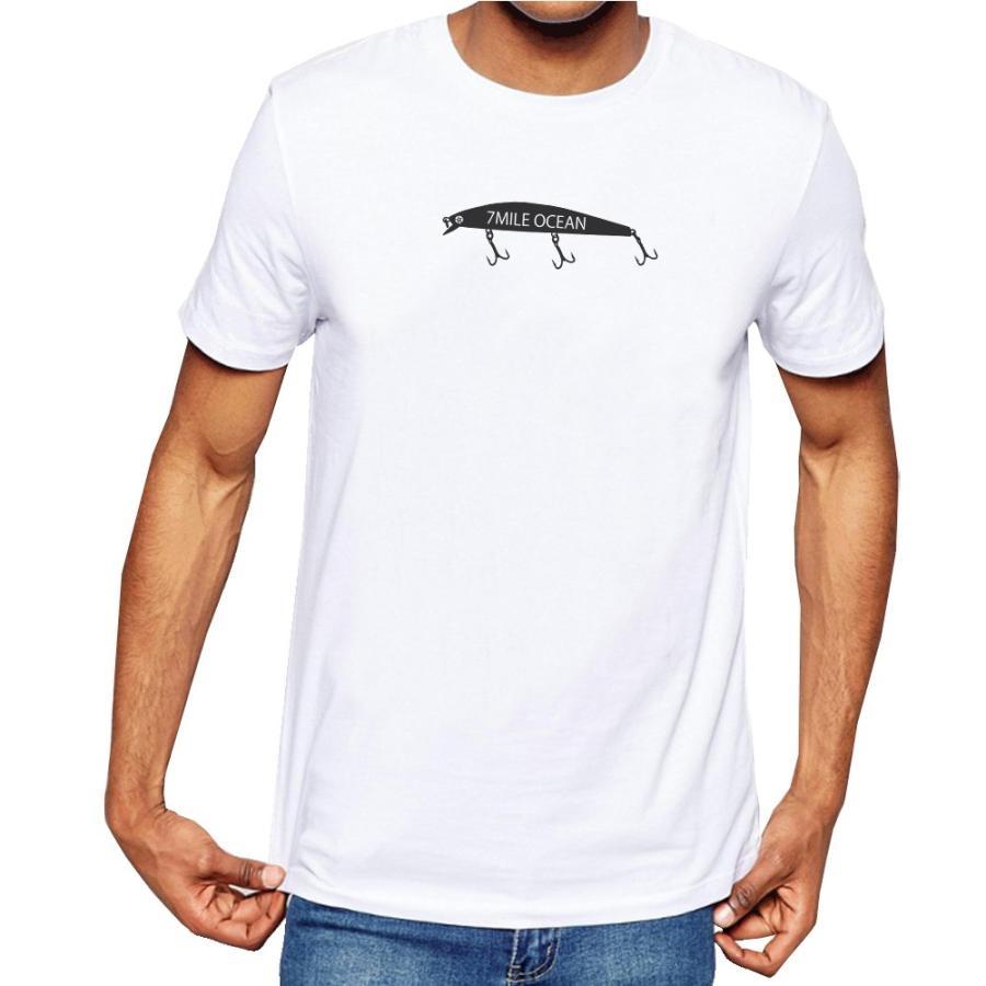 メンズ Tシャツ 半袖 プリント アメカジ 大きいサイズ 7MILE OCEAN ルアー フィッシング｜trend-i｜02