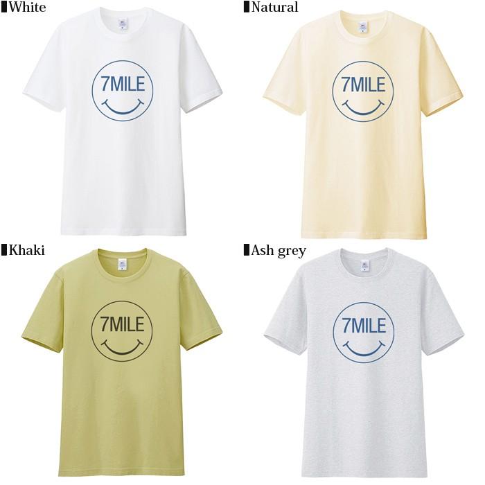 メンズ Tシャツ 半袖 プリント アメカジ 大きいサイズ 7MILE OCEAN スマイル｜trend-i｜03