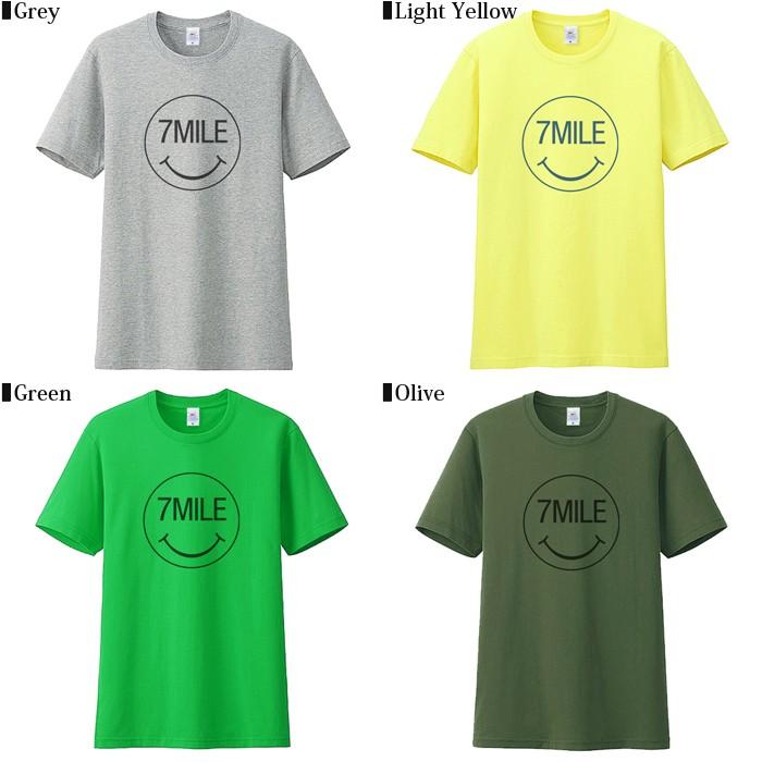 メンズ Tシャツ 半袖 プリント アメカジ 大きいサイズ 7MILE OCEAN スマイル｜trend-i｜04