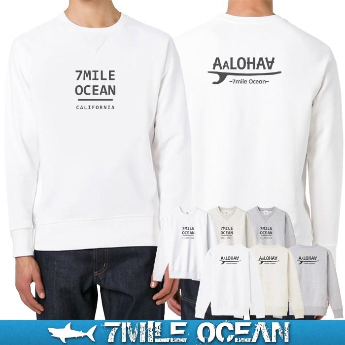7mile Ocean セール価格 メンズ 長袖 トレーナー スウェット バックプリント サーフ系 ブランド アメカジ アウトドア パロディー 裏起毛 大きいサイズ 秋冬 Svmhsw0116 流行はいつもここから Trend I 通販 Yahoo ショッピング