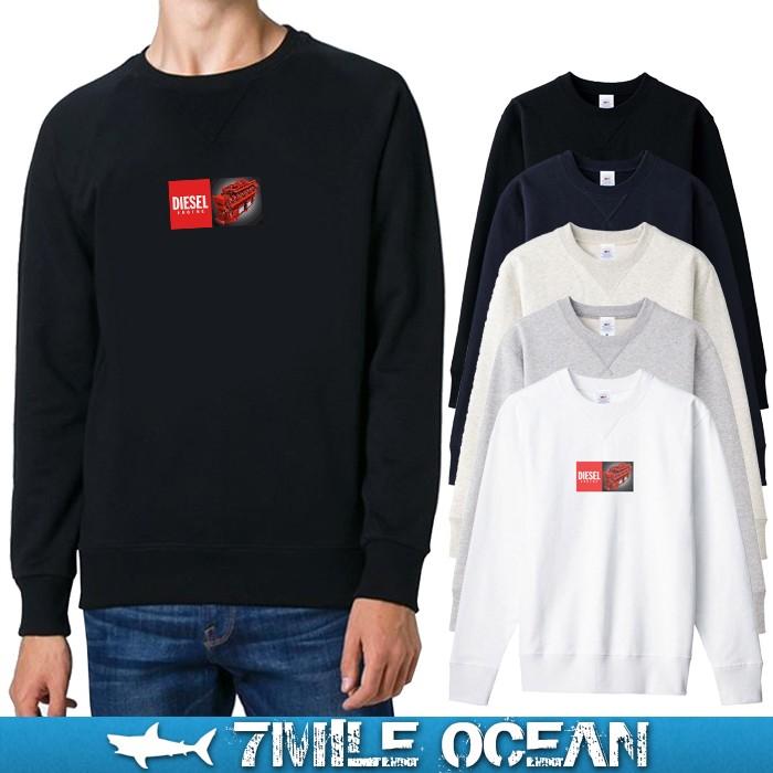 7mile Ocean セール価格 メンズ 長袖 トレーナー スウェット ディーゼル エンジン 人気 ブランド アメカジ アウトドア パロディー おもしろ おしゃれ 裏起毛 Svmhsw0144 流行はいつもここから Trend I 通販 Yahoo ショッピング