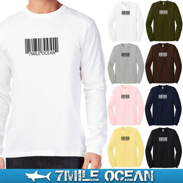 7mile Ocean メンズ 長袖 Tシャツ ロンt ロングtシャツ 無地 ボックスロゴ おもしろ ネタ Svml0027 流行はいつもここから Trend I 通販 Yahoo ショッピング