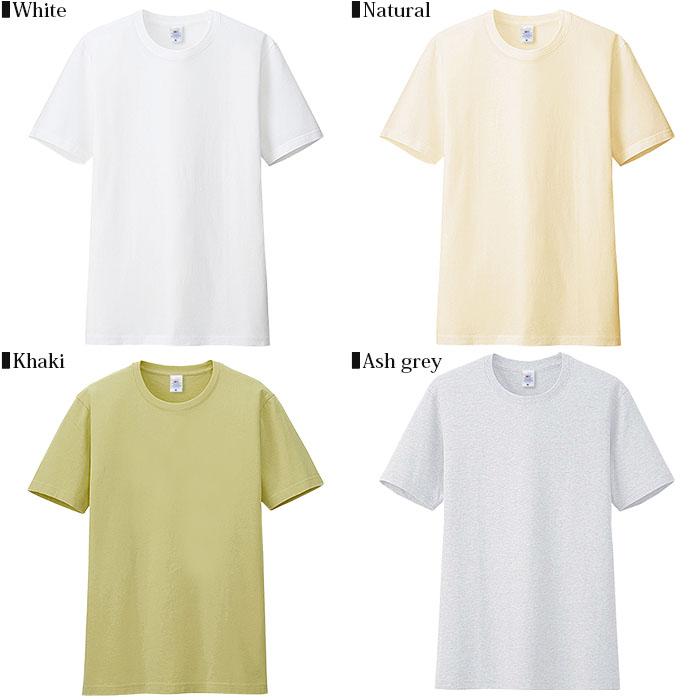 メンズ レディース 半袖 白 tシャツ パックT 無地 3枚 セット カラー 