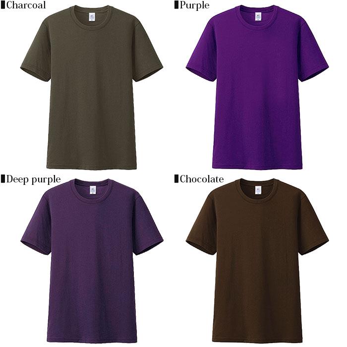 メンズ レディース 半袖 白 tシャツ パックT 無地 3枚 セット カラー 