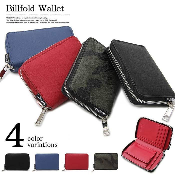 財布 メンズ ラウンドファスナー 二つ折り 長財布 Puレザー 合皮 無地 カード入れ ウォレット 黒 赤 紺 迷彩 小銭入れ Trbag571 流行はいつもここから Trend I 通販 Yahoo ショッピング
