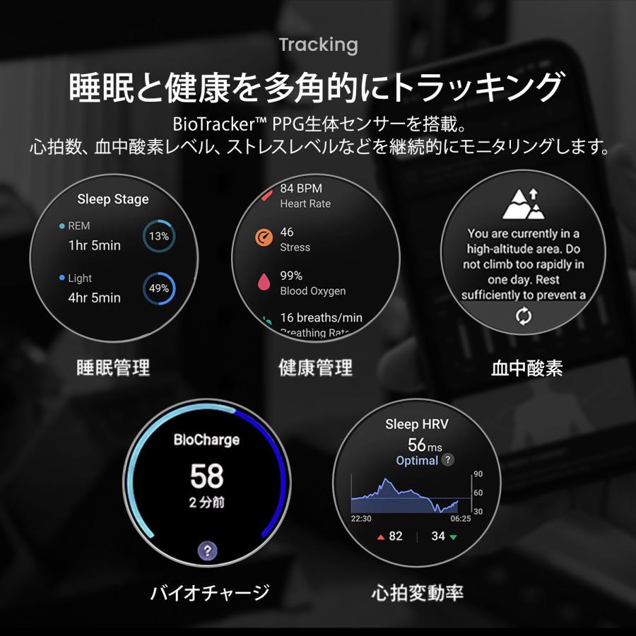 アダムズ・アップル('05デンマーク) 状態: 〈未使用、新品、未開封〉 Amazfit Amazfit T-Rex Ultra 2 スマートウォッチ アマズフィット 登山