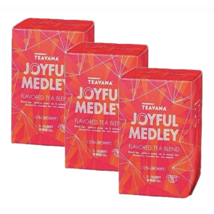 3箱セット スターバックス ティバーナ ジョイフルメドレー 1箱 (12袋