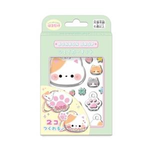 ボンボンドロップ シール クーリア シェイカーキット ねこ 工作用品