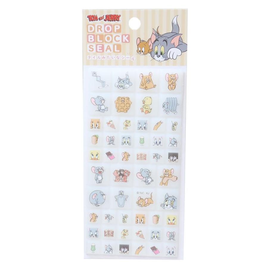 トムとジェリー[シールシート]ドロップブロックシール/ファニーアート