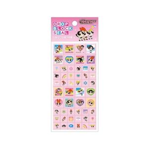 タイルシール ドロップブロックシール サンリオ パワパフ まとめ売り サンリオキャラクターズ タイルシール ドロップブロックシール 6種
