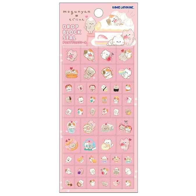 カミオジャパン シール ドロップブロックシール もぐにゃん 229529
