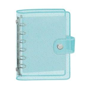 シールバインダー クリア ラメ ブルー カミオジャパン 229695 シル活