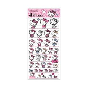 ハローキティ ギャルアート ビッグリボン サンリオ 4sizeステッカー