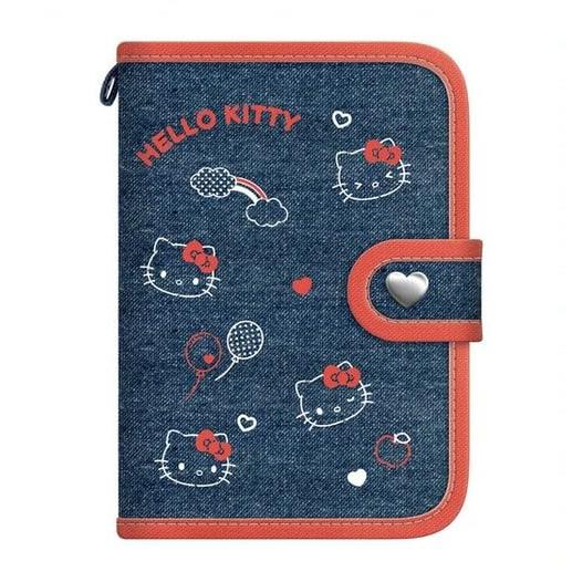 【激レア】美品＊ハローキティ＊デニム＊バインダー＊手帳 サンリオ ハローキティ デニムシールバインダー＆デニムステッカー