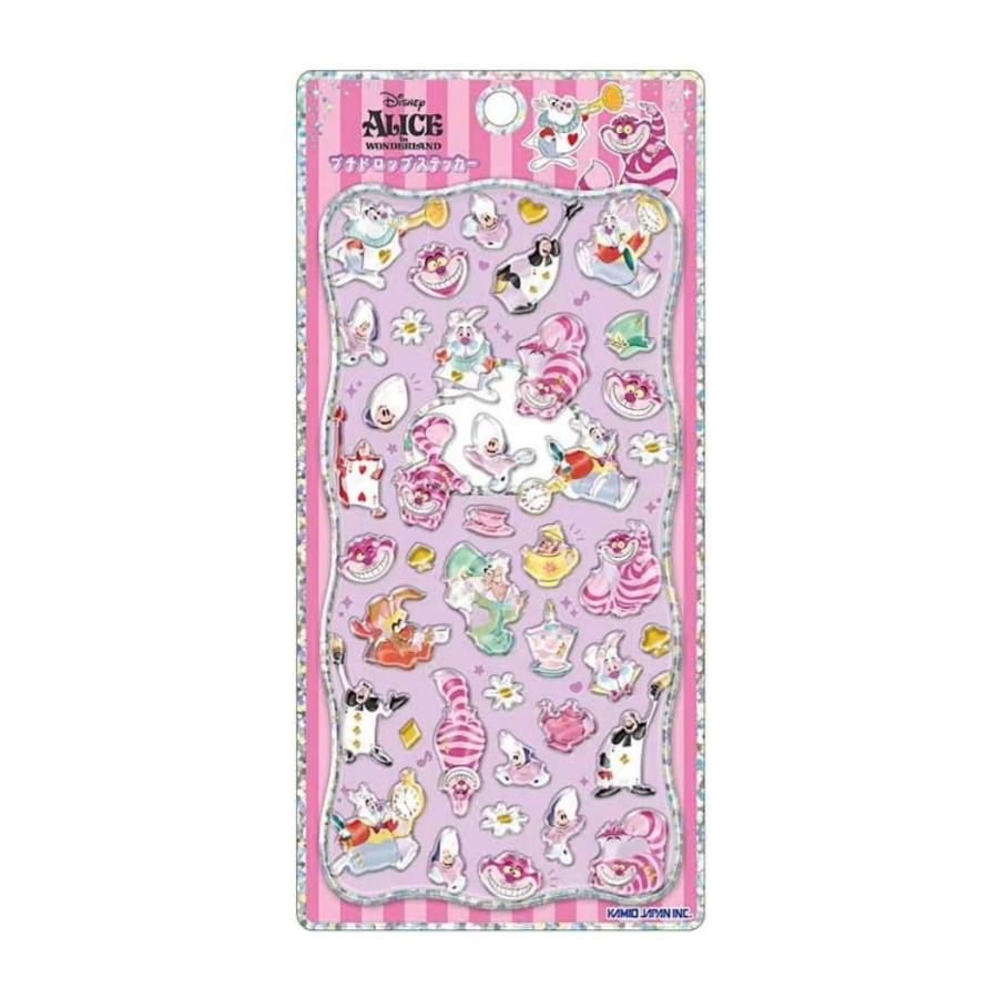 カミオジャパン 不思議の国のアリス プチドロップステッカー 070294