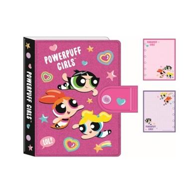 ☺️　シール帳　パワーパフガールズ　シールキーホルダー付き パワーパフガールズ シール帳 カミオジャパン シールバインダー