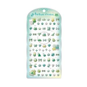 うるちゅる プチシール グリーン クラックス ぷっくり シル活 プチ