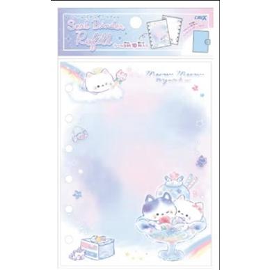 リフィル ミャウミャウニャンコ シール帳 クラックス シールバインダー