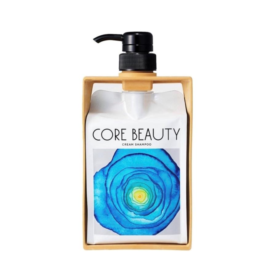 2種セット コアビューティー(CORE BEAUTY) クリームシャンプー 本体＋