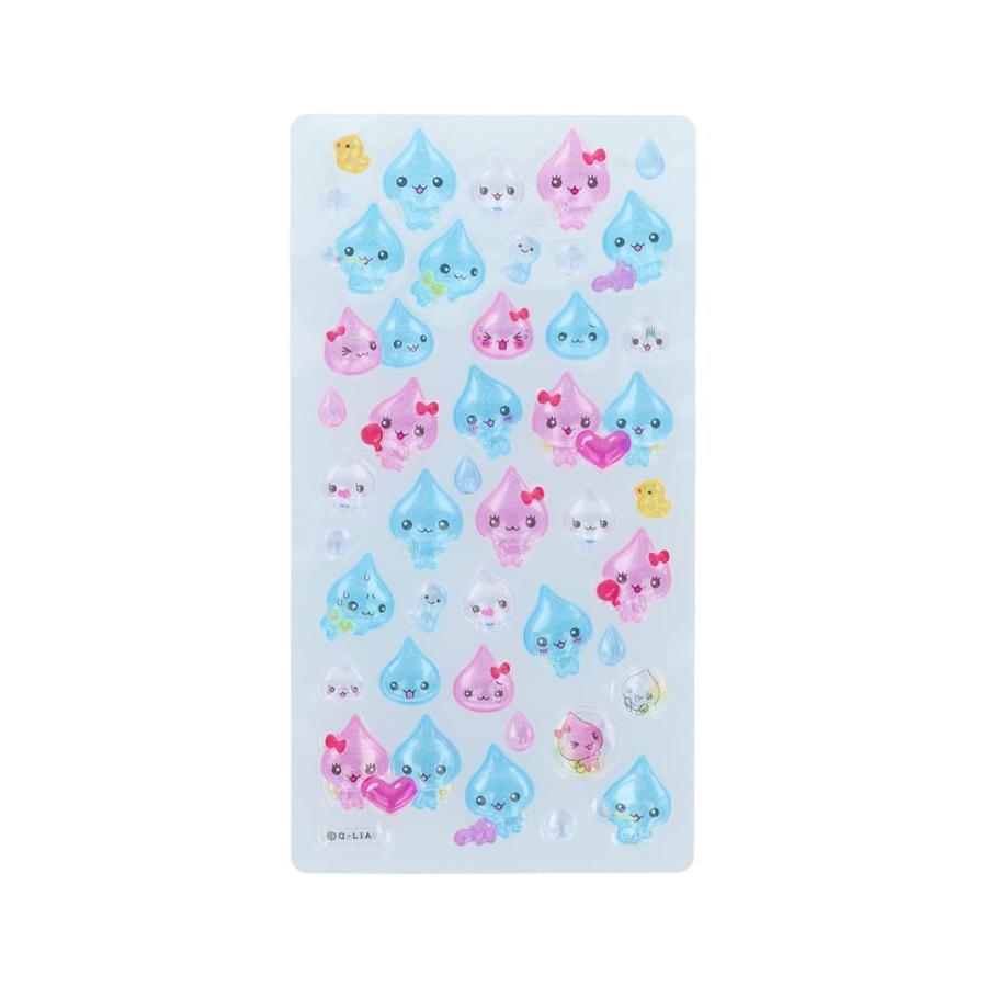 サンスター文具(Sun-Star Stationery) しずくちゃん シール 立体