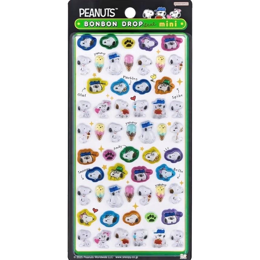 スヌーピー サンスター文具 ボンボンドロップシール ミニ スヌーピー