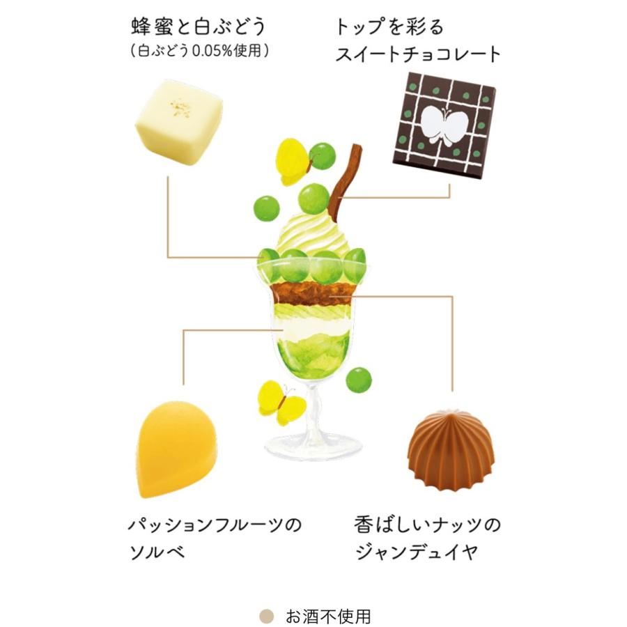 4種セット 実りのパルフェ 販路限定 しののめ果実 モロゾフ ギフト