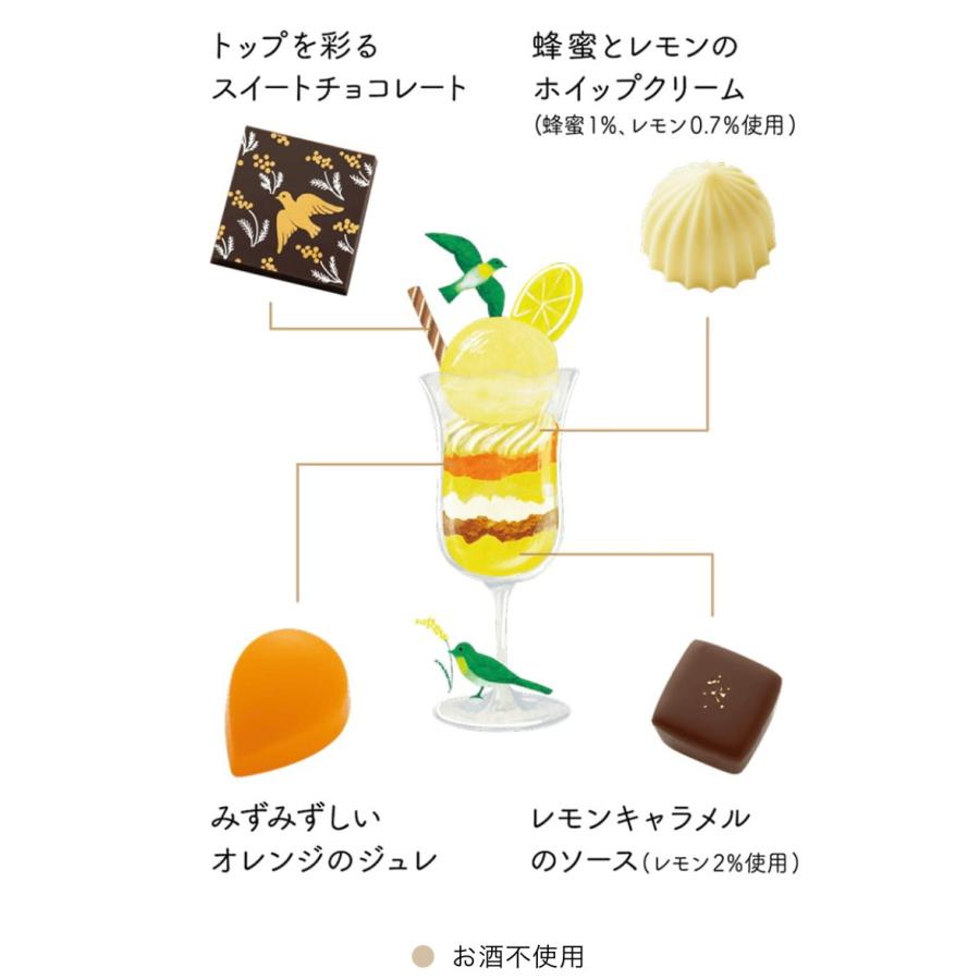 4種セット 実りのパルフェ 販路限定 しののめ果実 モロゾフ ギフト