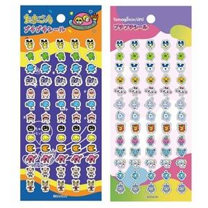 2種セット たまごっち ぷっくりプチプチシール 丸昌 シル活