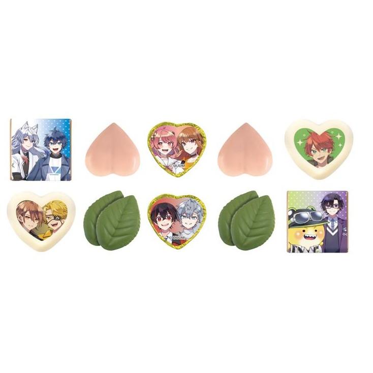 カラフルピーチ レクタングルチョコ缶 バレンタイン 岐阜倉庫